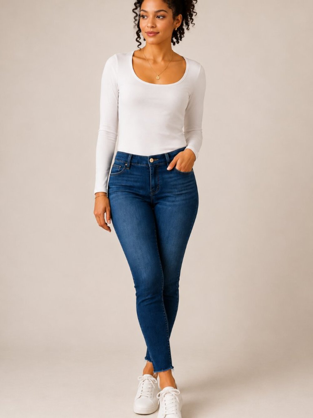 American Eagle Hi Rise Jegging Crop Dark Wash Next Level Stretch Jeans Size 8